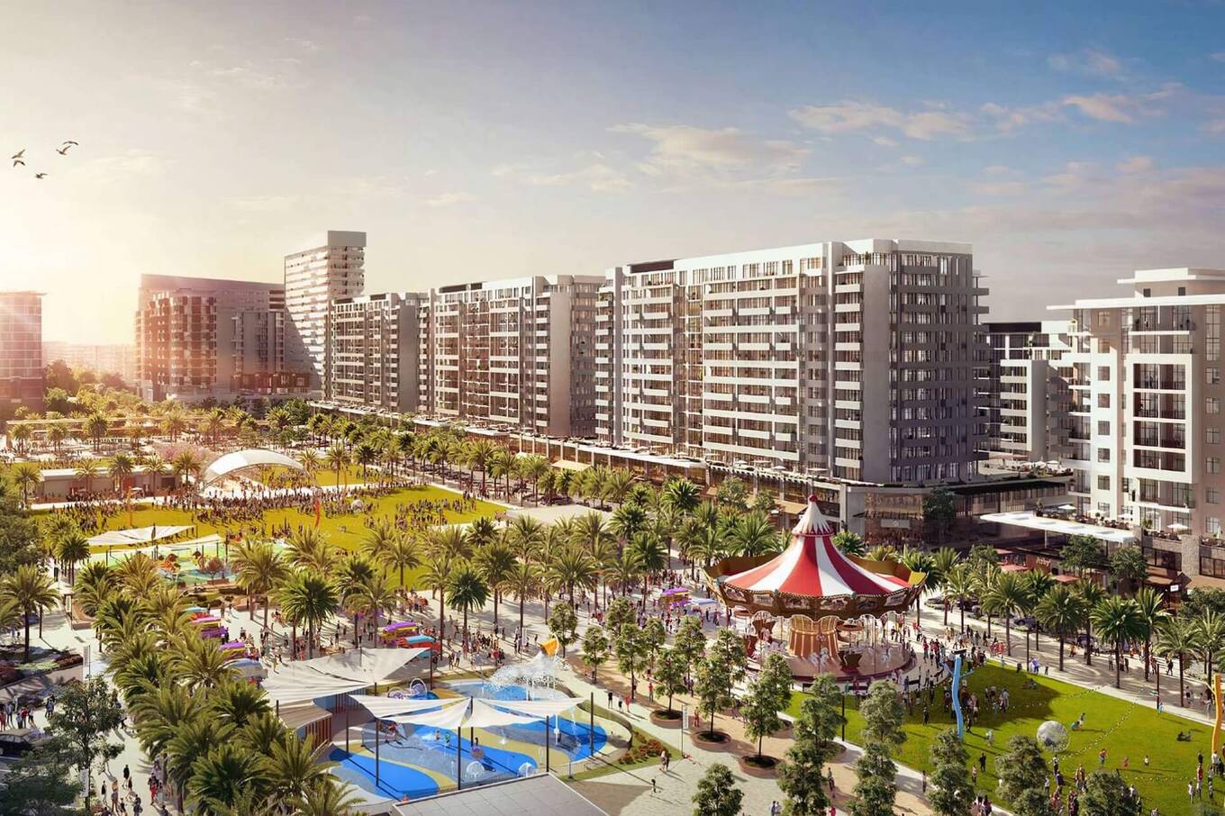 Apartment with 1 bedroom in Town Square, Dubai